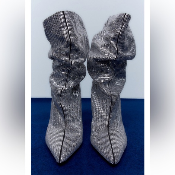 ❤️‍🔥❤️‍🔥Zara sparkly high heel ankle boots ❤️‍🔥❤️‍🔥 - Picture 5 of 12